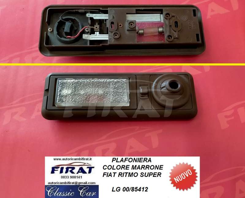 PLAFONIERA FIAT RITMO SUPER MARRONE